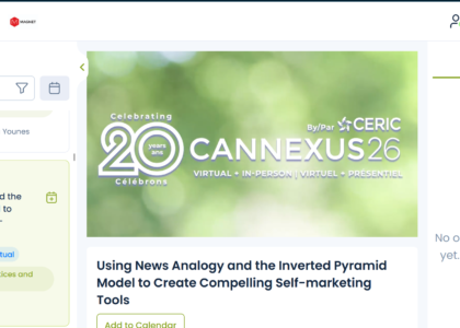 Conference page screenshot
