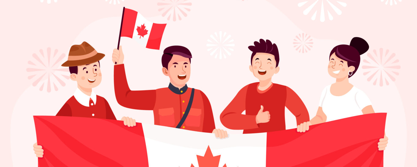 Canada immigrant family image generated by AI