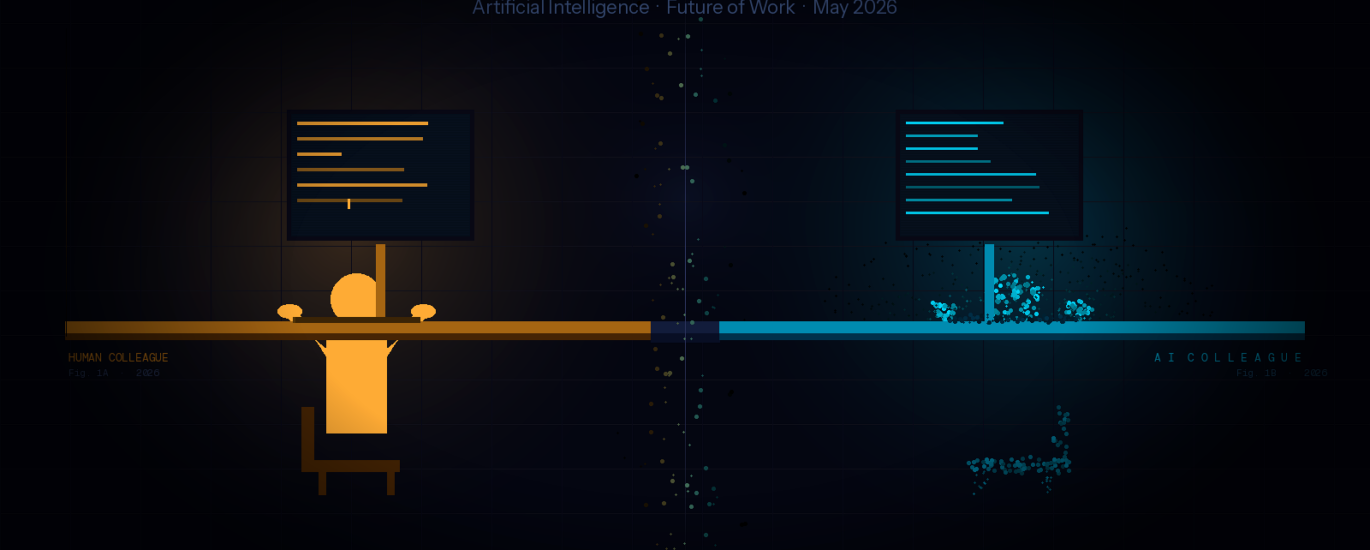 human vs invisible colleauge